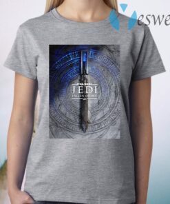 Star Wars Jedi Fallen Order Teaser Image Lightsaber T-Shirt