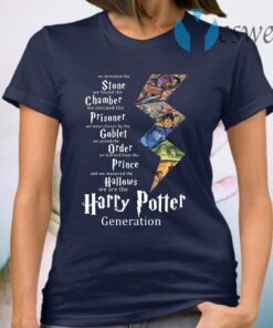 Stone Chamber Prisoner Goblet Order Prince Hallows Harry Potter Generation T-Shirt