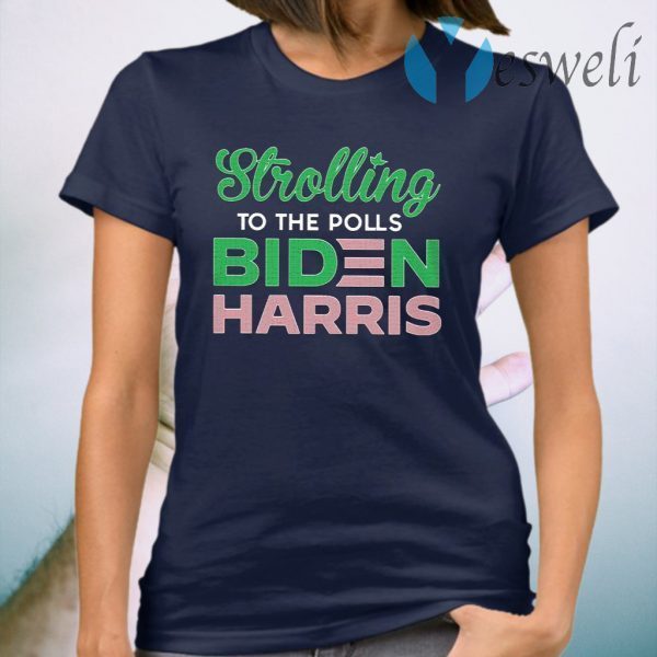 Stroll To The Polls Biden Harris T-Shirt