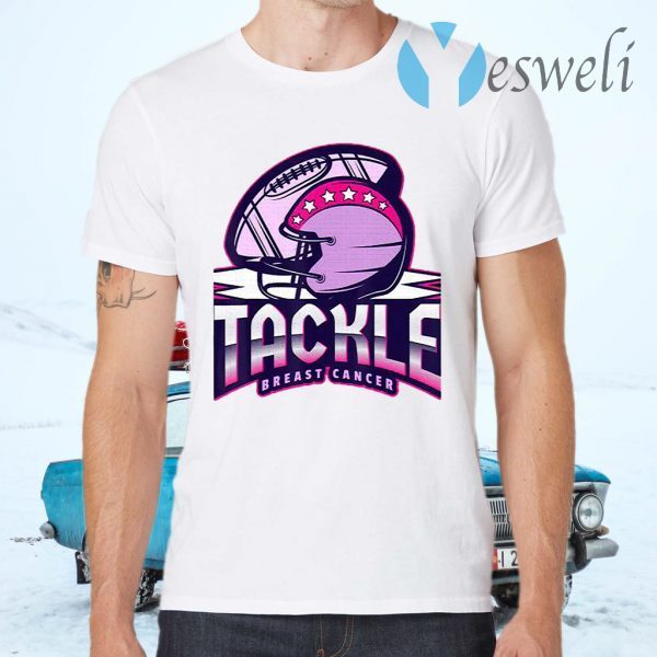 Tackle Breast Cancer Awareness American Football Essential T-Shirts