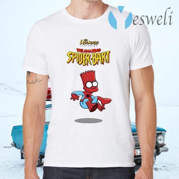 The Avengers Featuring The Amazing Spider Bart T-Shirts