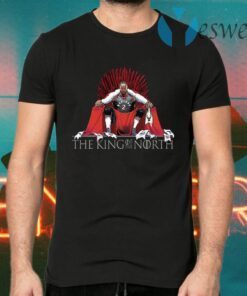 The King Of The North Iron Throne Kawhi Leonard Toronto Raptors T-Shirts