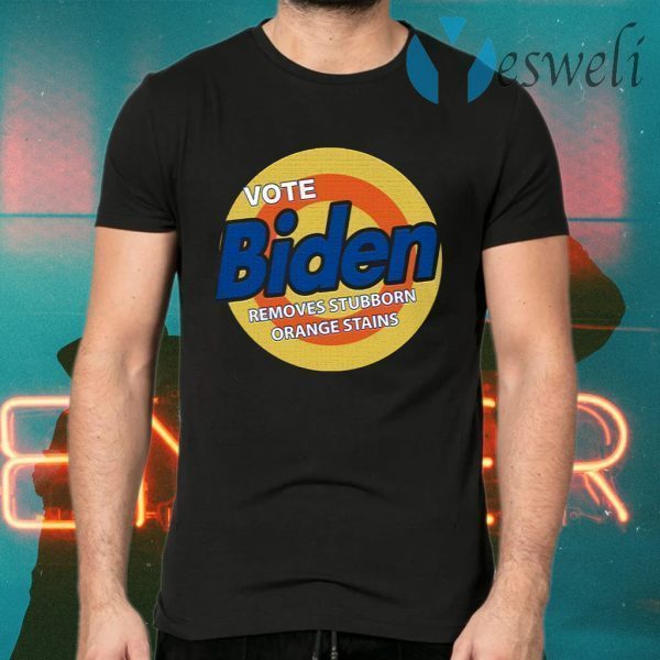 Tide Vote Biden Removes Stubborn Orange Stains T-Shirts
