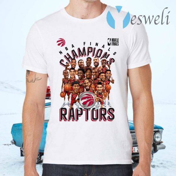 Toronto Raptors Champions 2019 NBA T-Shirts
