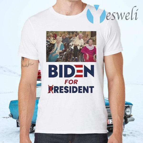 Trump Biden for president T-Shirts