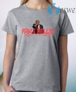 Trump Fake News Move Them Back T-Shirt