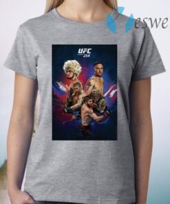 UFC 254 Artist Series Event T-Shirt