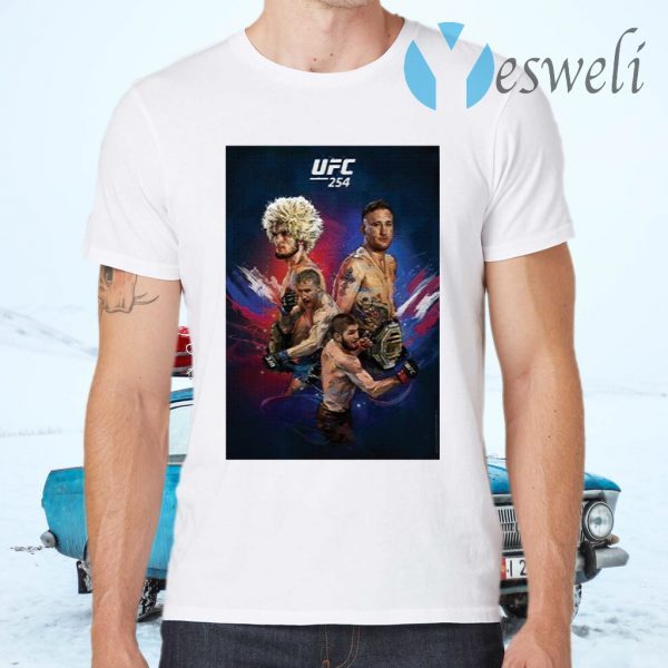 UFC 254 Artist Series Event T-Shirts