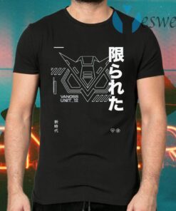 Vanoss Merch 3BlackDot Vanoss Katakana Long Sleeve T-Shirts