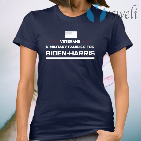 Veterans And Military Families For Biden Harris T-Shirt