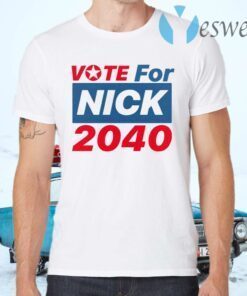 Vote For Nick 2040 T-Shirts