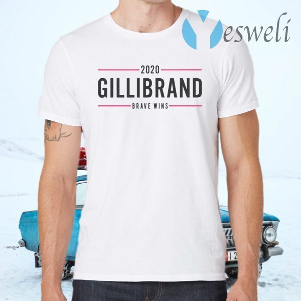 Vote Kirsten Gillibrand 2020 Brave Wins T-Shirts