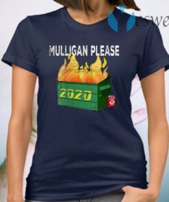 Women’s Funny 2020 Dumpster Fire Golfer Mulligan Do Over T-Shirt