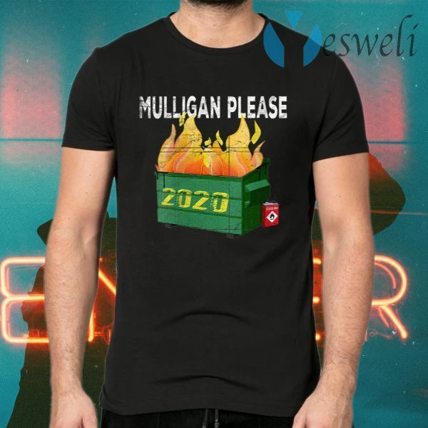Women’s Funny 2020 Dumpster Fire Golfer Mulligan Do Over T-Shirts