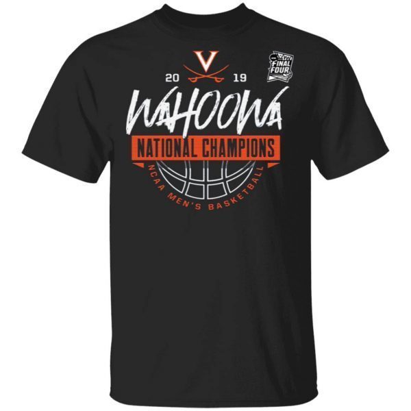 UVA Virginia Cavaliers WaHooWa Basketball National Champions T-Shirt