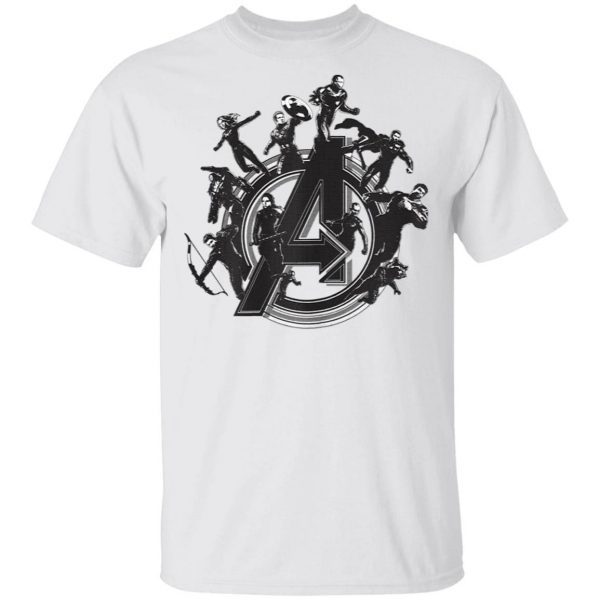 Marvel Avengers Endgame Flying Heroes T-Shirt