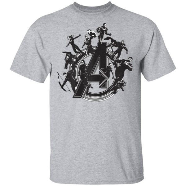Marvel Avengers Endgame Flying Heroes T-Shirt