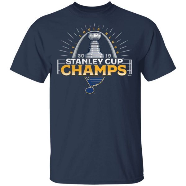 St. Louis Blues 2019 Stanley Cup Champions Parade Celebration Ladies Women T-Shirt