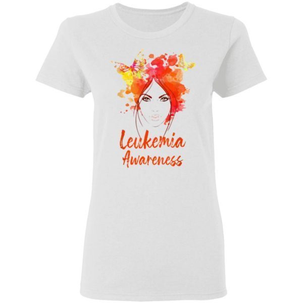 Leukemia Awareness Butterflies T-Shirt