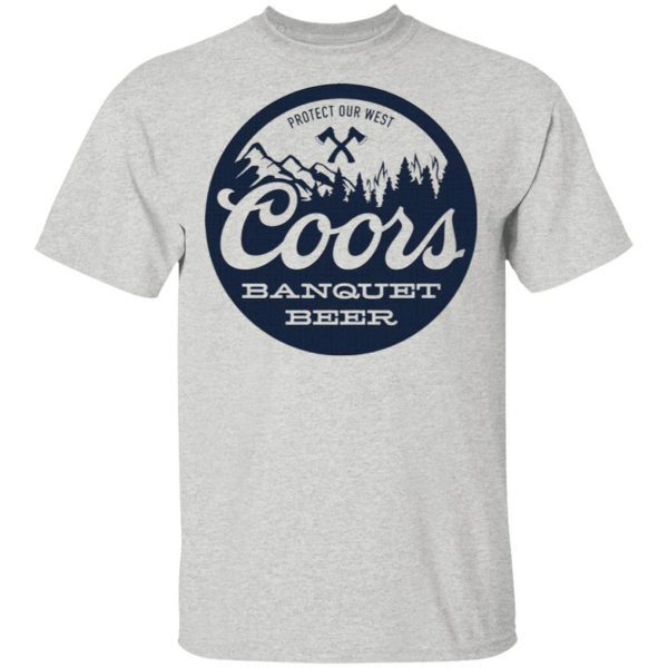 Coors Banquet Beer Protect Our West T-Shirt