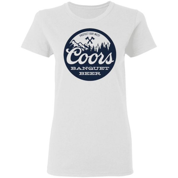 Coors Banquet Beer Protect Our West T-Shirt