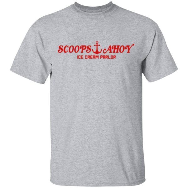 Scoops Ahoy Stranger Things Ice Cream T-Shirt