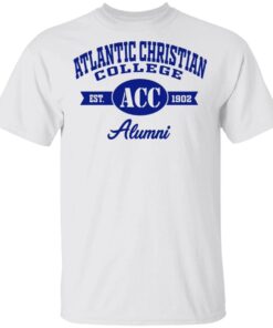 Atlantic Christian College Est ACC 1902 Alumni T-Shirt