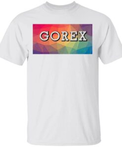 GOREX sfondo frammentato multicolore T-Shirt