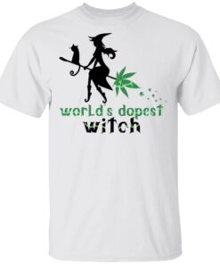 World’s Dopest Witch Cannabis Weed Girl T-Shirt