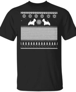 Westie Green Christmas T-Shirt