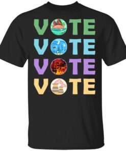 Vote For Mother Earth Global Warming T-shirt