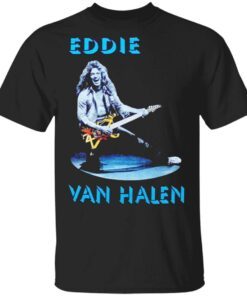 Rip Eddie Van Halen Concert Tour Band T-Shirt