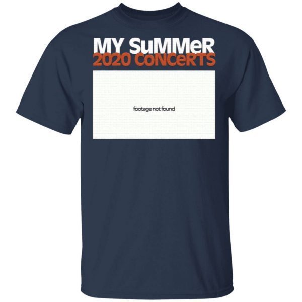 Consequence Shop Summer 2020 Concert T-Shirt