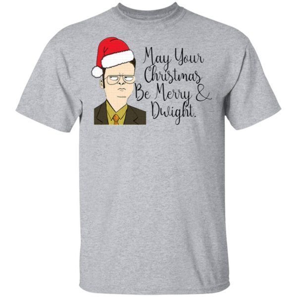 May Your Christmas Be Merry And Dwight Christmas T-Shirt