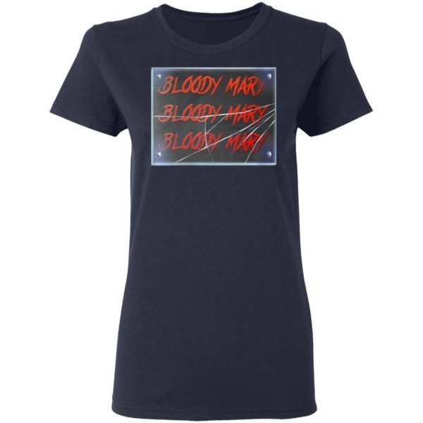 Horrifying Bloody Mary Halloween T-Shirt