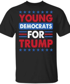 Young Democrat for Trump Vote Trump 2020 T-Shirt