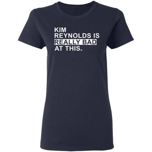 Kim Reynolds Is Really Bad At This T-Shirt