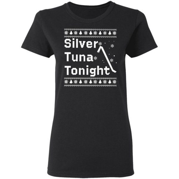 Silver Tuna Tonight Christmas T-Shirt