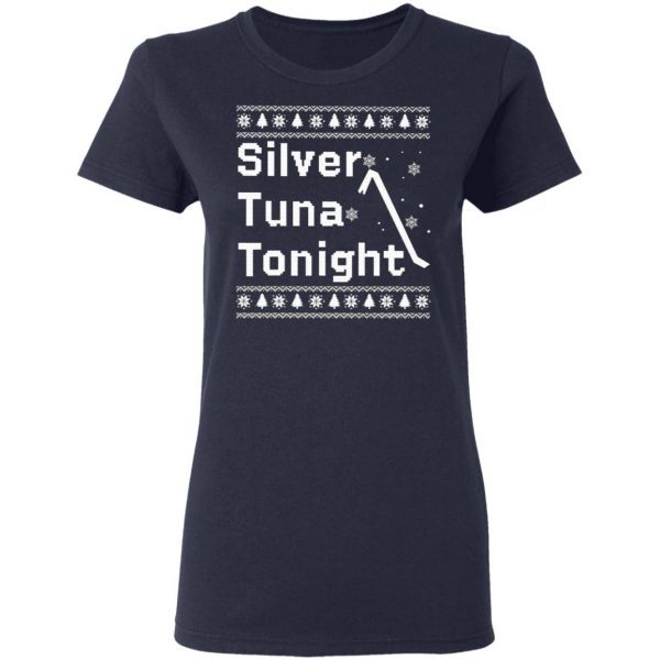 Silver Tuna Tonight Christmas T-Shirt