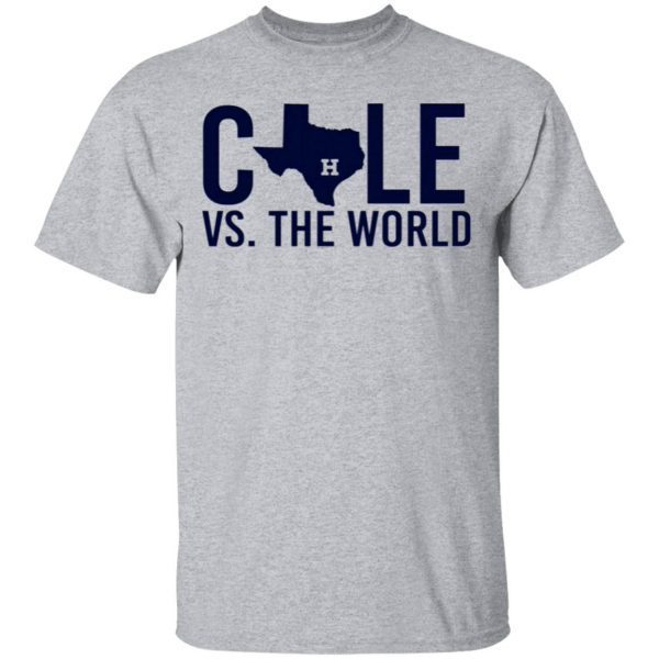 Verlander Cole 2019 Gerrit Cole Vs The World T-Shirt