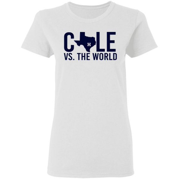 Verlander Cole 2019 Gerrit Cole Vs The World T-Shirt