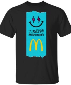 Jbalvin Merch J Balvin x McDonald’s Fries T-Shirt