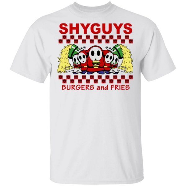 Shyguys Burgers and Fries T-Shirt