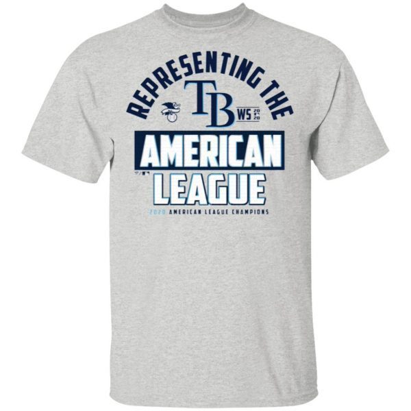 Tampa Bay Rays 2020 American League Champions T-Shirt
