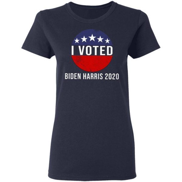I Voted Biden Harris 2020 T-Shirt