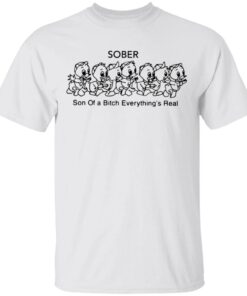 Sober Son Of A Bitch Everything’s Real T-Shirt