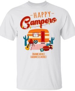 Personalized Happy Campers T-Shirt
