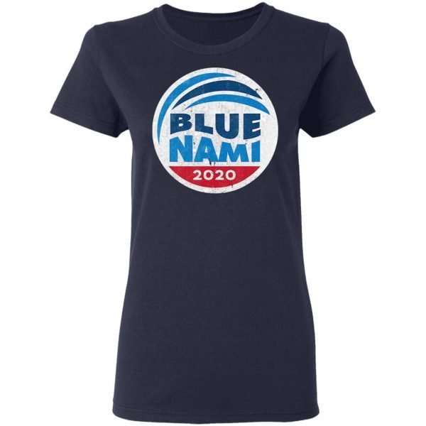 Blue Nami Blue Wave 2020 Democrat T-Shirt