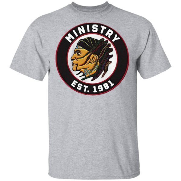 Ministry est 1981 firevall vintage T-Shirt