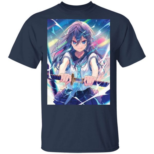Pastel Aesthetic Anime Girl T-Shirt